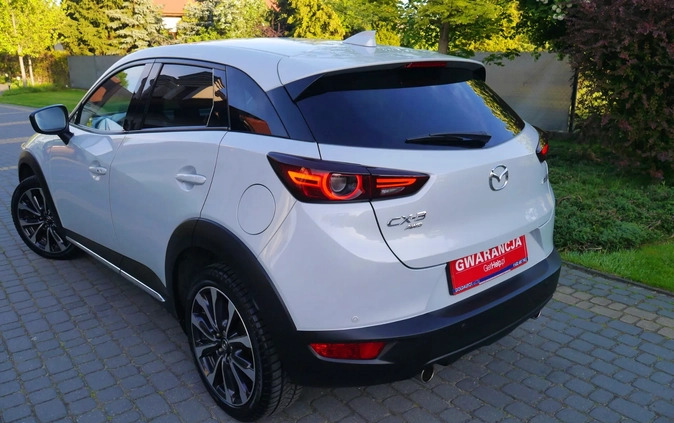 Mazda CX-3 cena 78900 przebieg: 116000, rok produkcji 2019 z Biała Podlaska małe 781